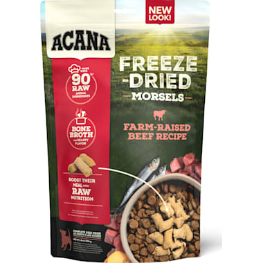 Affordable freeze dried dog food clearance