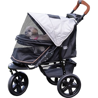 Dog stroller with rubber wheels store