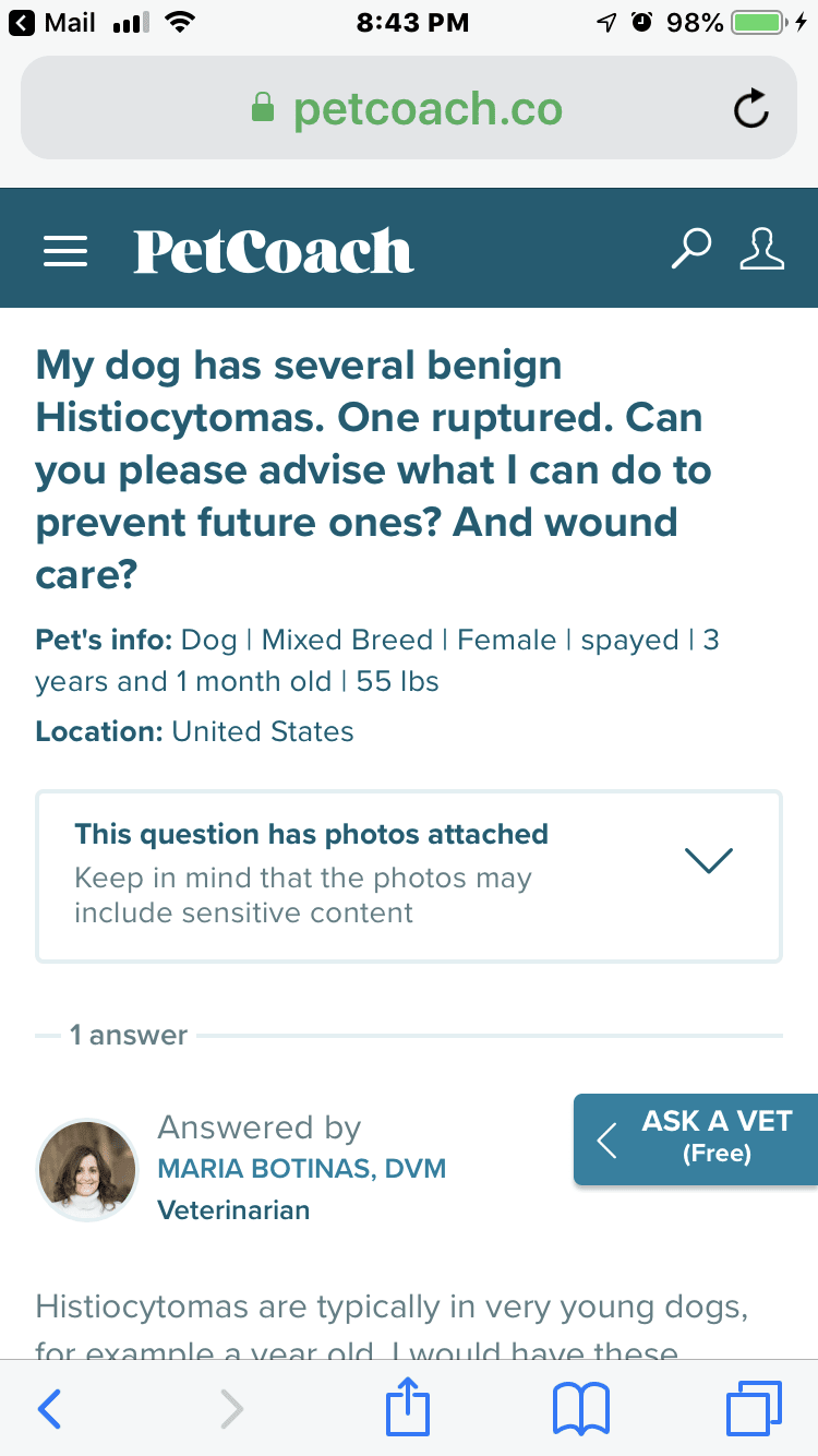 Question details sensitive content