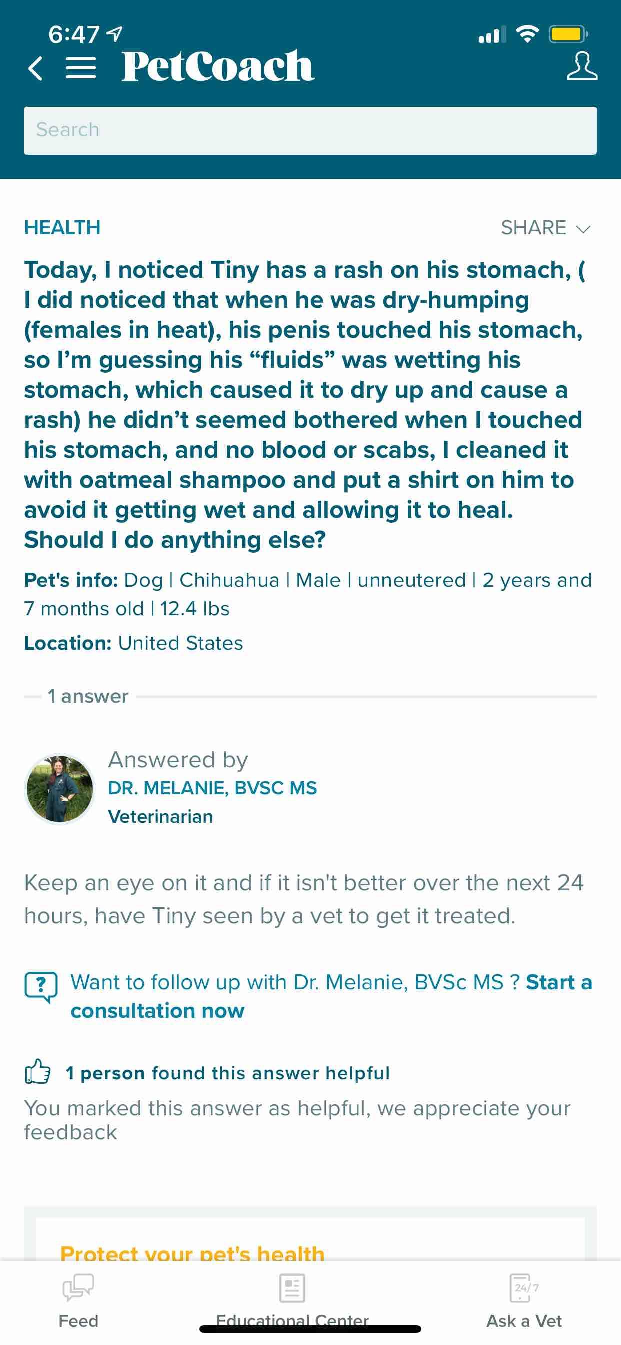 Question details sensitive content