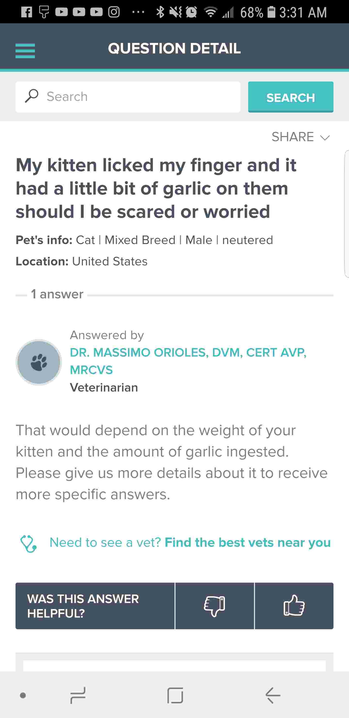 Question details sensitive content