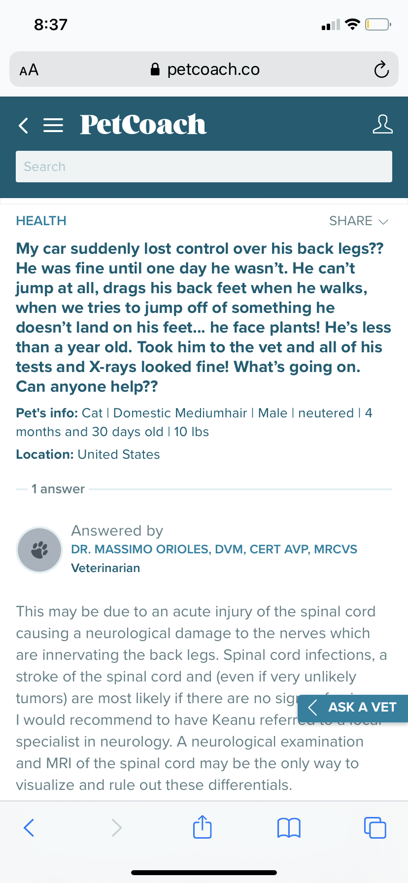 Question details sensitive content