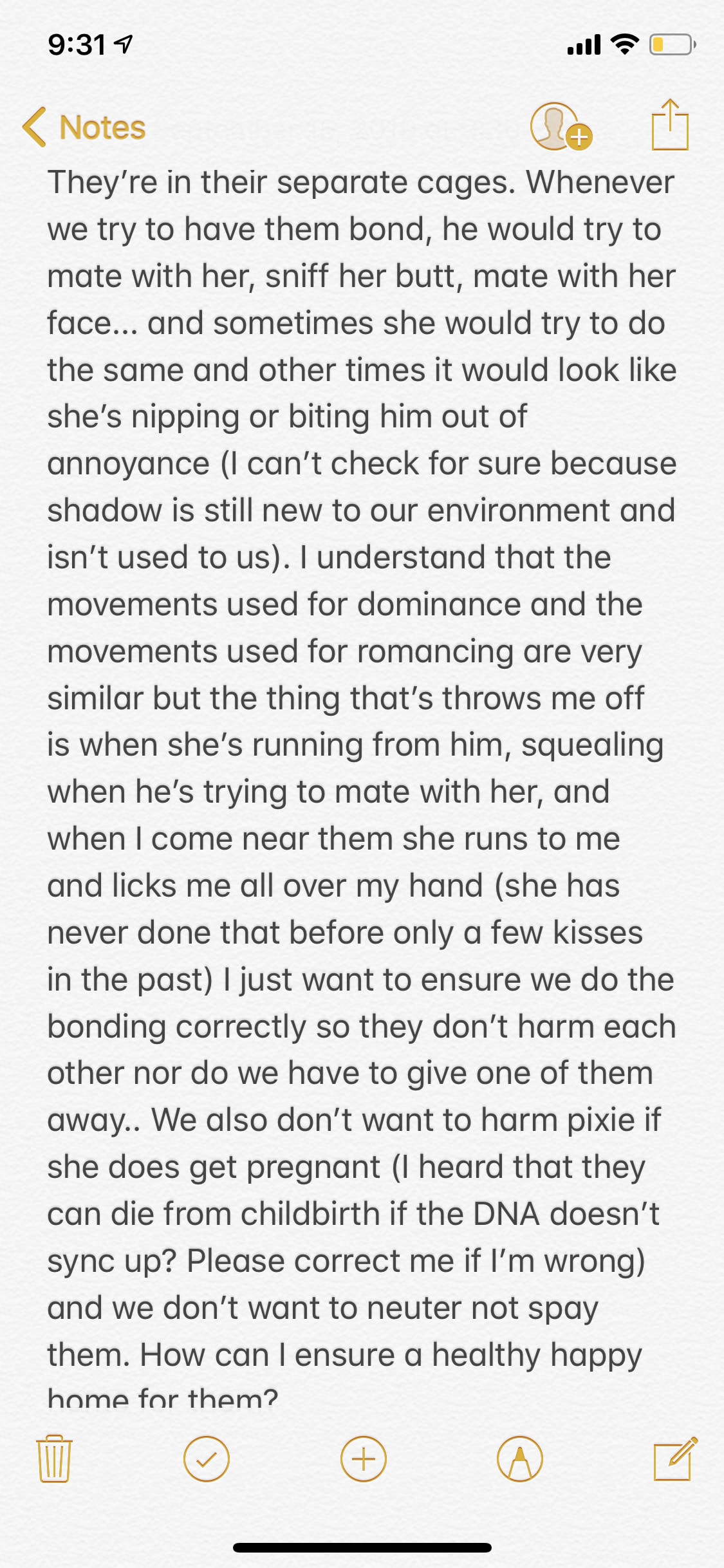 Question details sensitive content