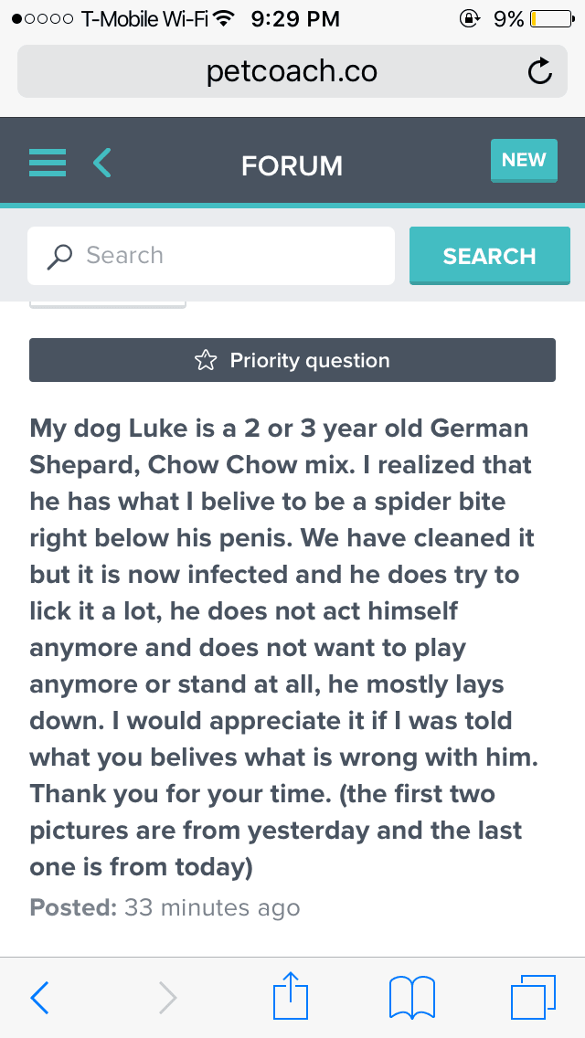 Question details sensitive content