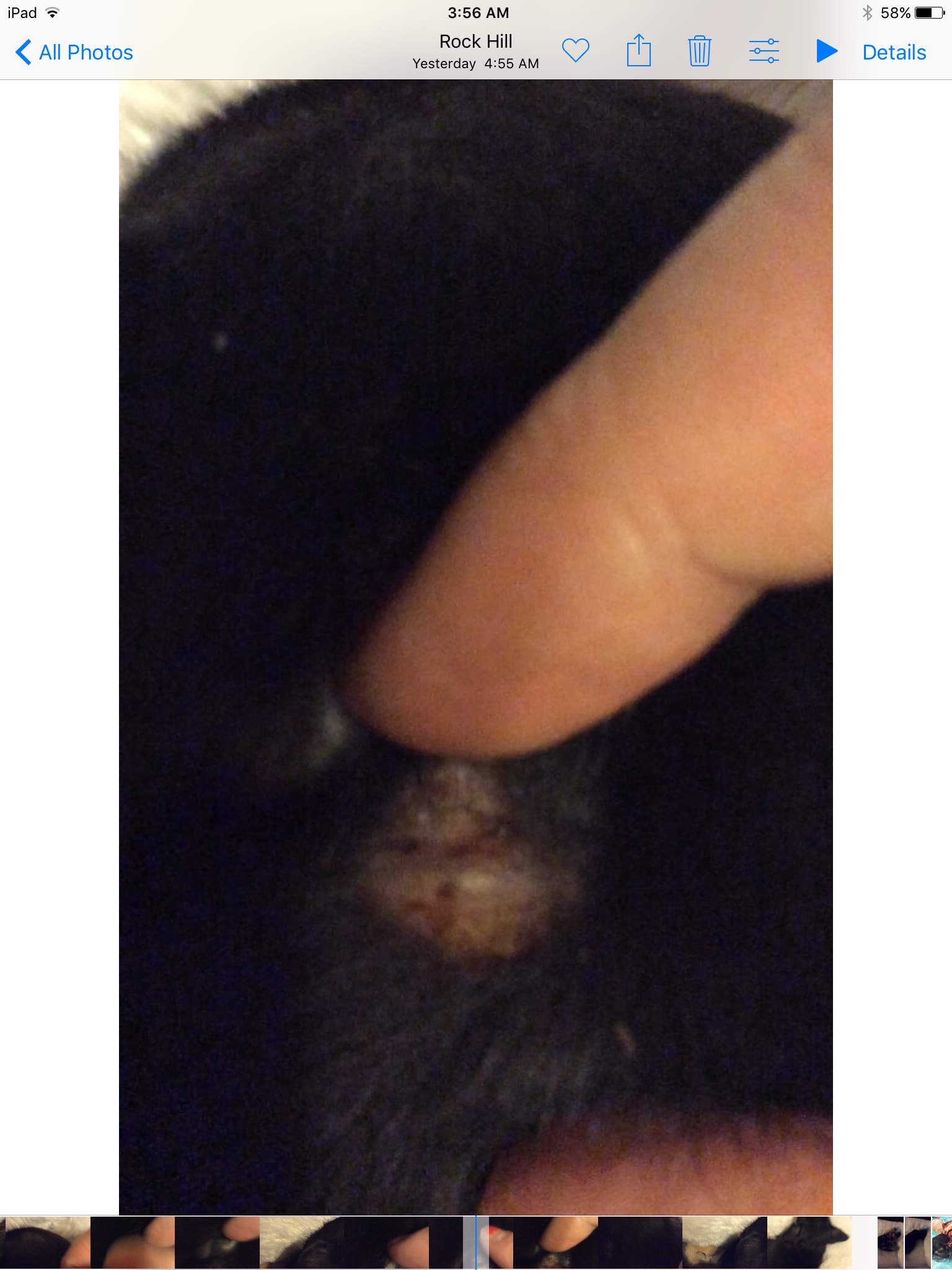 Question details sensitive content