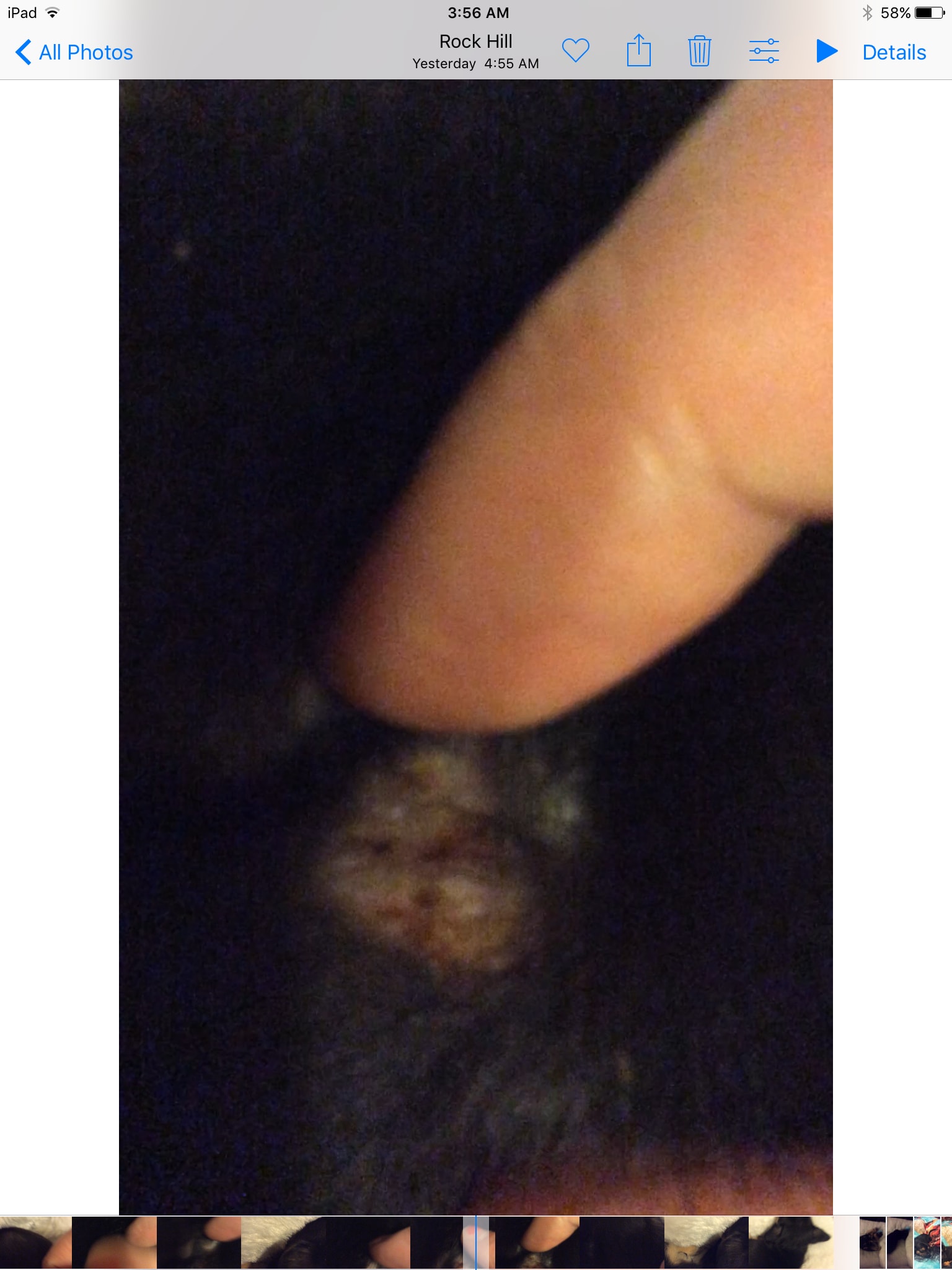 Question details sensitive content