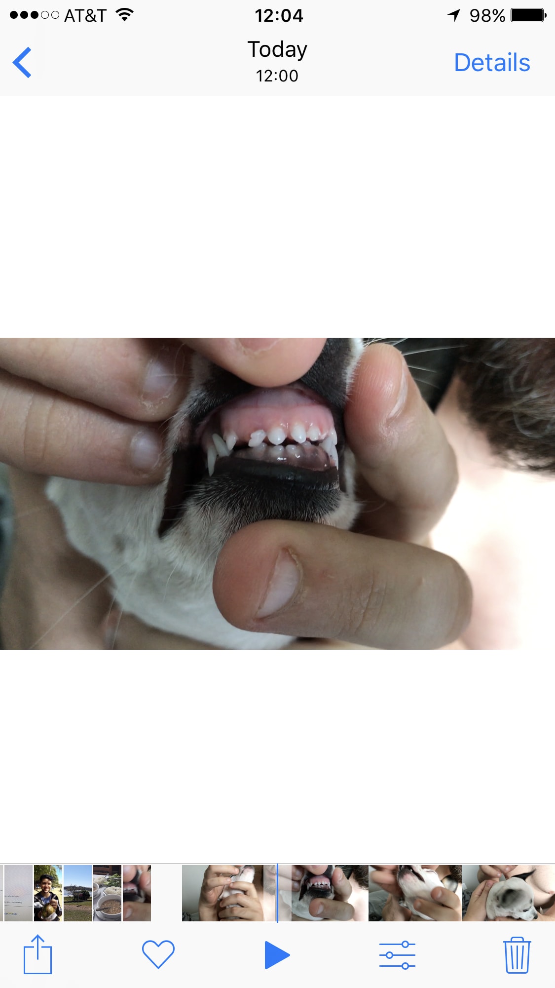 Question details sensitive content